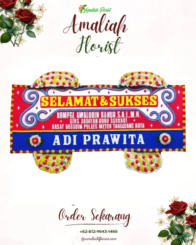 Karangan Bunga Ucapan Selamat di Banuaran Nan Xx